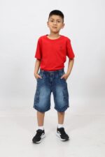 Short OVERSISE  TELA JEANS - Imagen 4